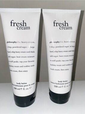 Philosophy Fresh Cream Body Lotion X 2